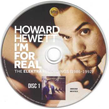 4CD/Dobozkészlet Howard Hewett: I'm For Real (The Elektra Recordings 1986-1992)