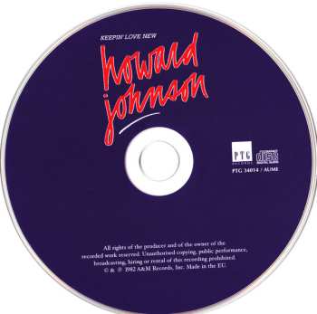 CD Howard Johnson: Keepin' Love New