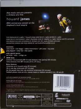 2DVD Howard Jones: 20th Anniversary Concert - Live At The Shepherd's Bush Empire