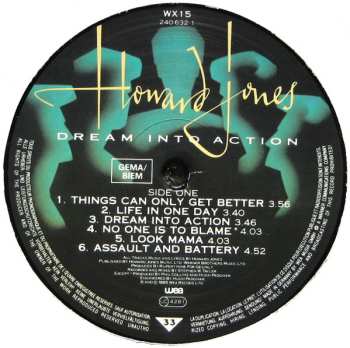 LP Howard Jones: Dream Into Action