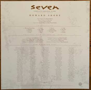 2LP Howard Shore: Seven (Complete Original Score) CLR