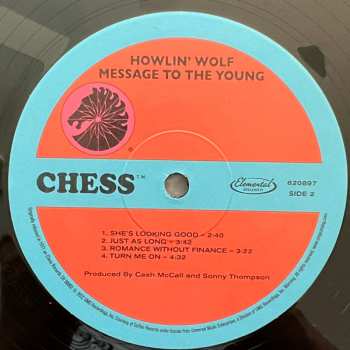 LP Howlin' Wolf: Message To The Young