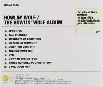CD Howlin' Wolf: The Howlin' Wolf Album LTD