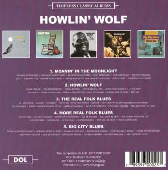 5CD Howlin' Wolf: Timeless Classic Albums