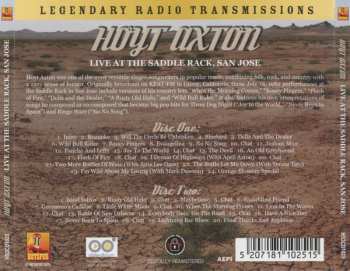 2CD Hoyt Axton: Live At The Saddle Rack, San Jose