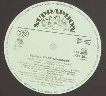 LP Jiří Pavlica: Zbojné Písně Moravské (Moravian Outlaw Songs)