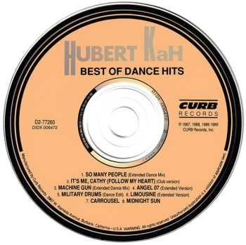 CD Hubert Kah: Best Of Dance Hits