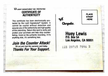LP Huey Lewis & The News: Fore!