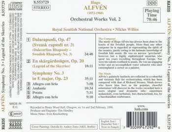 CD Royal Scottish National Orchestra: Symphony No. 3 • Legend Of The Skerries • Dalecarlian Rhapsody
