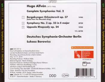 CD Deutsches Symphonie-Orchester Berlin: Symphony No. 3 ∙ Uppsala Rhapsody ∙ The Mountain King Suite