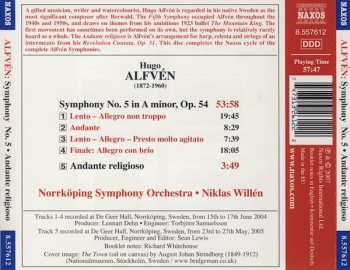 CD Norrköping Symphony Orchestra: Symphony No. 5 • Andante Religioso