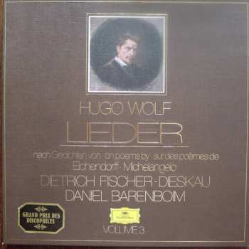 Album Dietrich Fischer-Dieskau: Lieder (Nach Gedichten Von Eichendorff ∙ Michelangelo) - Volume 3