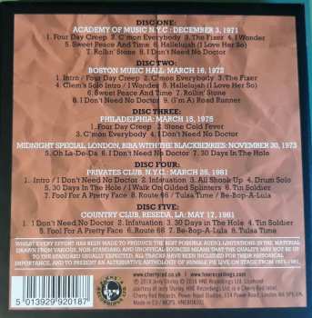 5CD/Dobozkészlet Humble Pie: Official Bootleg Box Set Volume 2