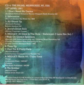 4CD/Dobozkészlet Humble Pie: Tourin' The Official Bootleg Box Set Vol.4