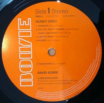 LP David Bowie: Hunky Dory