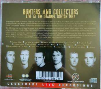 CD Hunters & Collectors: Live at the Channel Boston 1987