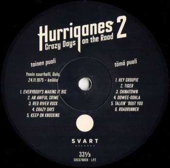 4LP Hurriganes: Crazy Days On The Road