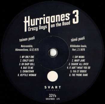 4LP Hurriganes: Crazy Days On The Road