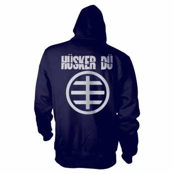 Merch Hüsker Dü: Mikina Se Zipem Circle Logo Husker Du 1 S