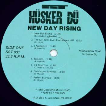 LP Hüsker Dü: New Day Rising