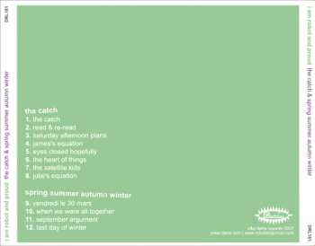 CD I Am Robot And Proud: The Catch & Spring Summer Autumn Winter