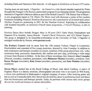 CD I Fagiolini: Tudor Music from Hampton Court Palace