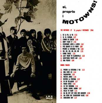 CD The Motowns: Sì, Proprio I Motowns!