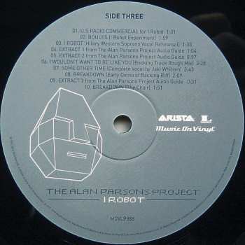 2LP The Alan Parsons Project: I Robot DLX
