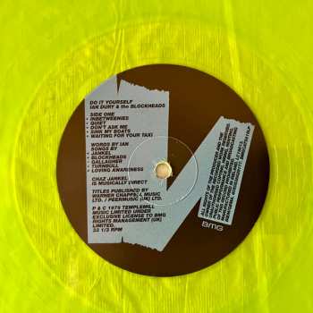 LP Ian Dury And The Blockheads: Do It Yourself LTD | CLR