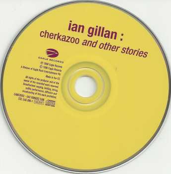 CD Ian Gillan: Cherkazoo And Other Stories...
