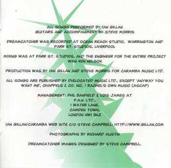 CD Ian Gillan: Dreamcatcher