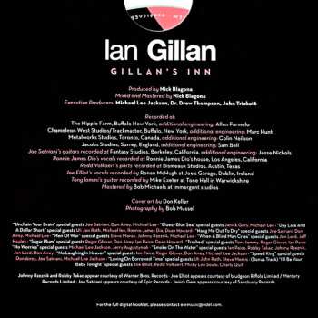 2CD Ian Gillan: Live In Anaheim / Gillan's Inn
