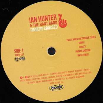 LP Ian Hunter & The Rant Band: Fingers Crossed