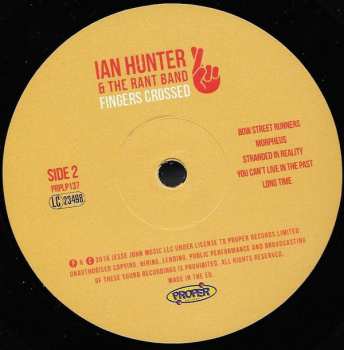 LP Ian Hunter & The Rant Band: Fingers Crossed
