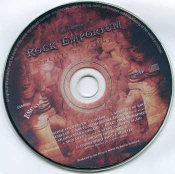 CD Ian Parry's Rock Emporium: Society Of Friends