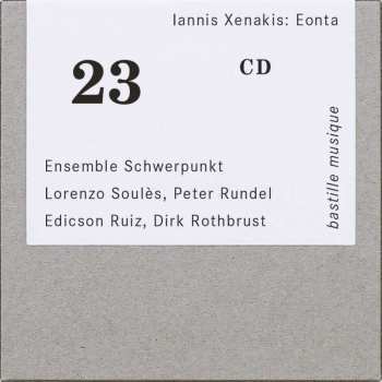 CD Iannis Xenakis: Eonta