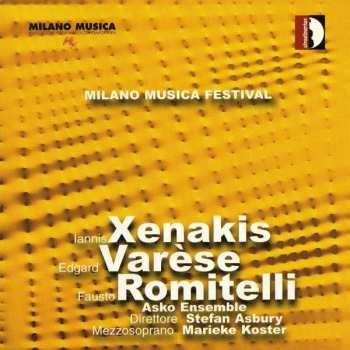 Album Edgard Varèse: Milano Musica Festival Live - Volume 2