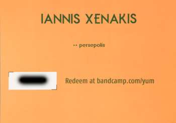 LP Iannis Xenakis: Persepolis LTD