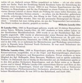 CD Ib Lanzky-Otto: Music For French Horn