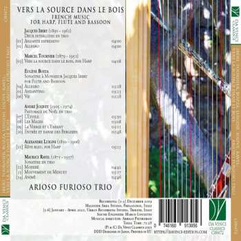 CD Maurice Ravel: Vers La Source Dans Le Bois (French Music For Harp, Flute And Bassoon)