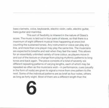 CD Philip Glass: Music With Changing Parts
