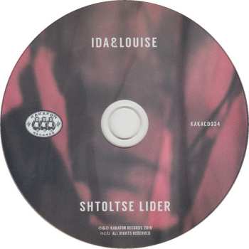 CD Ida Gillner: Shstoltse Lider