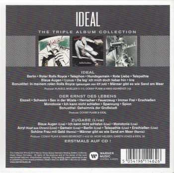3CD/Dobozkészlet Ideal: The Triple Album Collection
