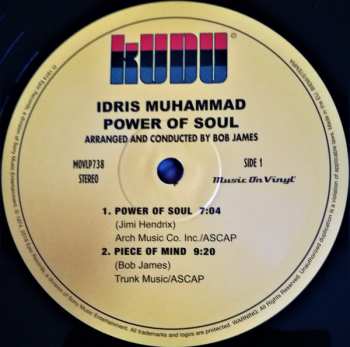 LP Idris Muhammad: Power Of Soul