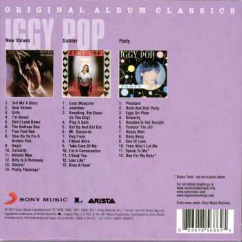 3CD/Dobozkészlet Iggy Pop: Original Album Classics