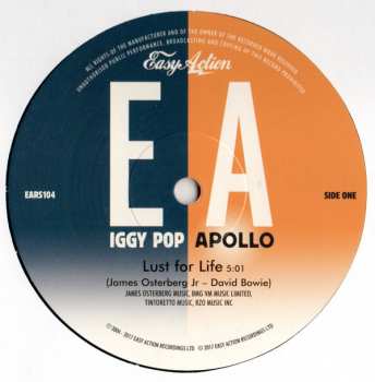 LP Iggy Pop: Apollo