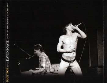 3CD/Dobozkészlet Iggy Pop: Bowie Vs Iggy: The Broadcast Archives