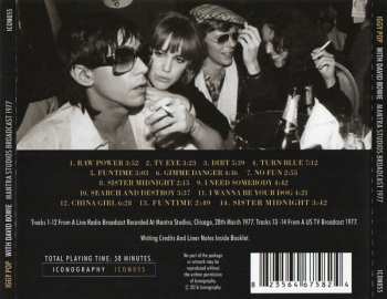3CD/Dobozkészlet Iggy Pop: Bowie Vs Iggy: The Broadcast Archives