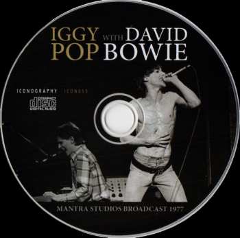 3CD/Dobozkészlet Iggy Pop: Bowie Vs Iggy: The Broadcast Archives