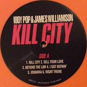 LP Iggy Pop: Kill City CLR